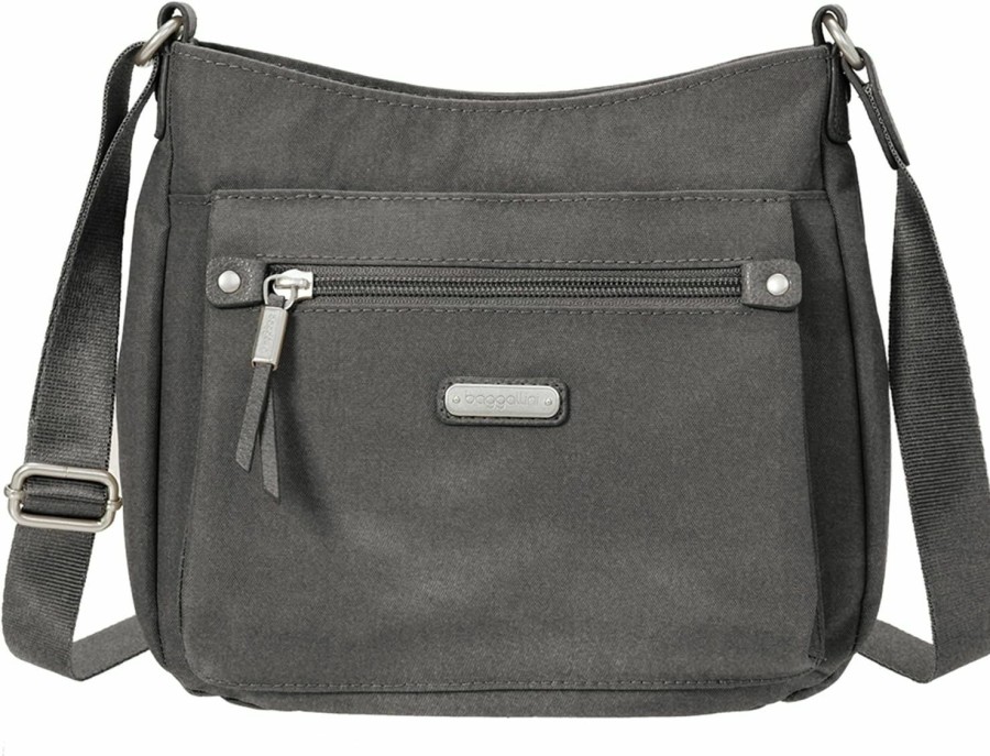 Baggallini Crossbody Handbags | Baggallini Uptown Bagg With Rfid Phone Wristlet