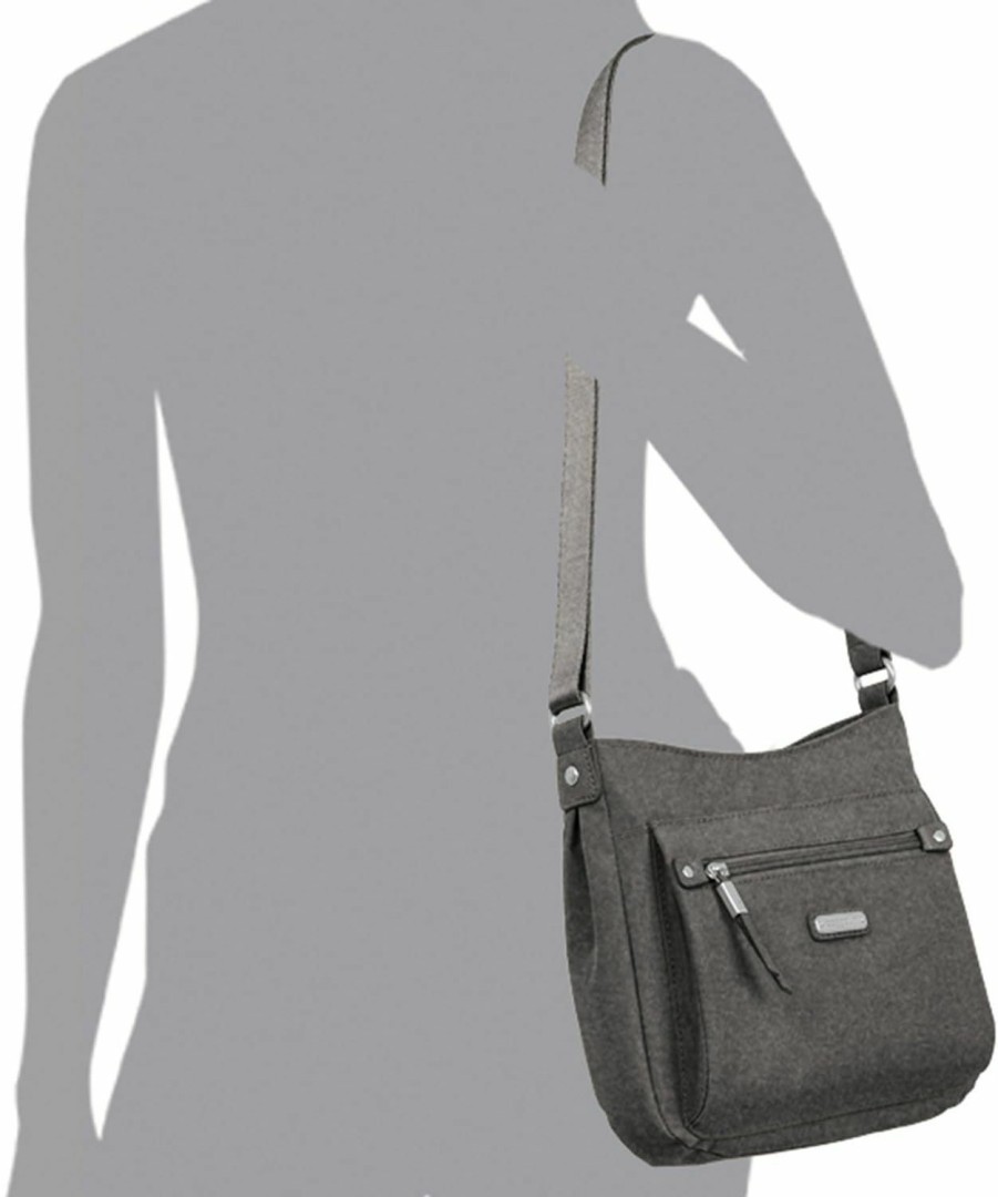 Baggallini Crossbody Handbags | Baggallini Uptown Bagg With Rfid Phone Wristlet