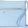 Kate Spade Crossbody Handbags | Kate Spade Sadie North South Croccbody Bag (Celeste Blue) (Celeste Blue)