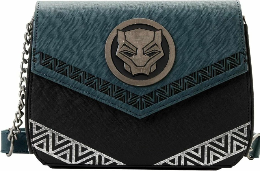 Loungefly Crossbody Handbags | Loungefly Marvel Black Panther Wakanda Forever Cross Body Bag