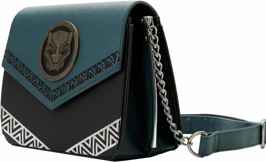 Loungefly Crossbody Handbags | Loungefly Marvel Black Panther Wakanda Forever Cross Body Bag