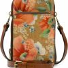 Patricia Nash Crossbody Handbags | Patricia Nash Phone, Apricot Blossoms