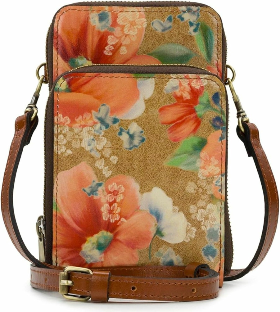 Patricia Nash Crossbody Handbags | Patricia Nash Phone, Apricot Blossoms