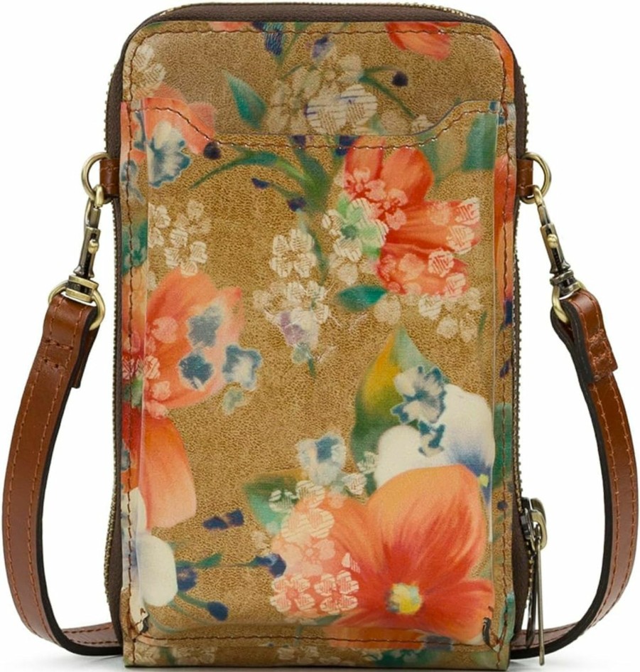 Patricia Nash Crossbody Handbags | Patricia Nash Phone, Apricot Blossoms