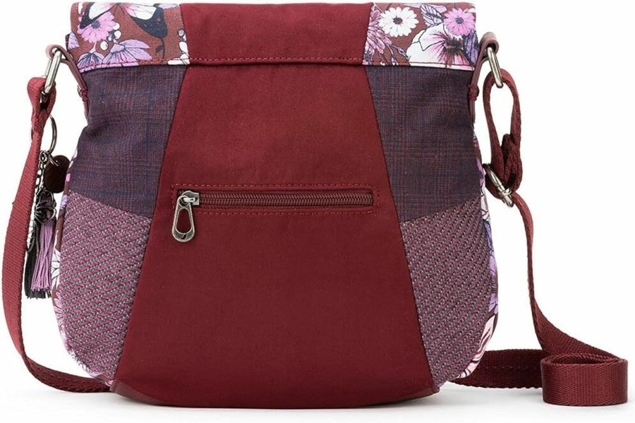 Sakroots Crossbody Handbags | Sakroots Foldover Crossbody Bag In Cotton Canvas