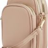 Mali+Lili Crossbody Handbags | Mali+Lili, Josie Triple Compartments Crossbody Bag For Women, Taupe