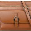 Over Earth Crossbody Handbags | Over Earth Genuine Leather Crossbody Purses And Handbag For Women With Flap Magnetic Pocket