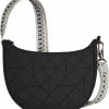 Travelon Crossbody Handbags | Travelon Boho Anti-Theft Crescent Crossbody, Black