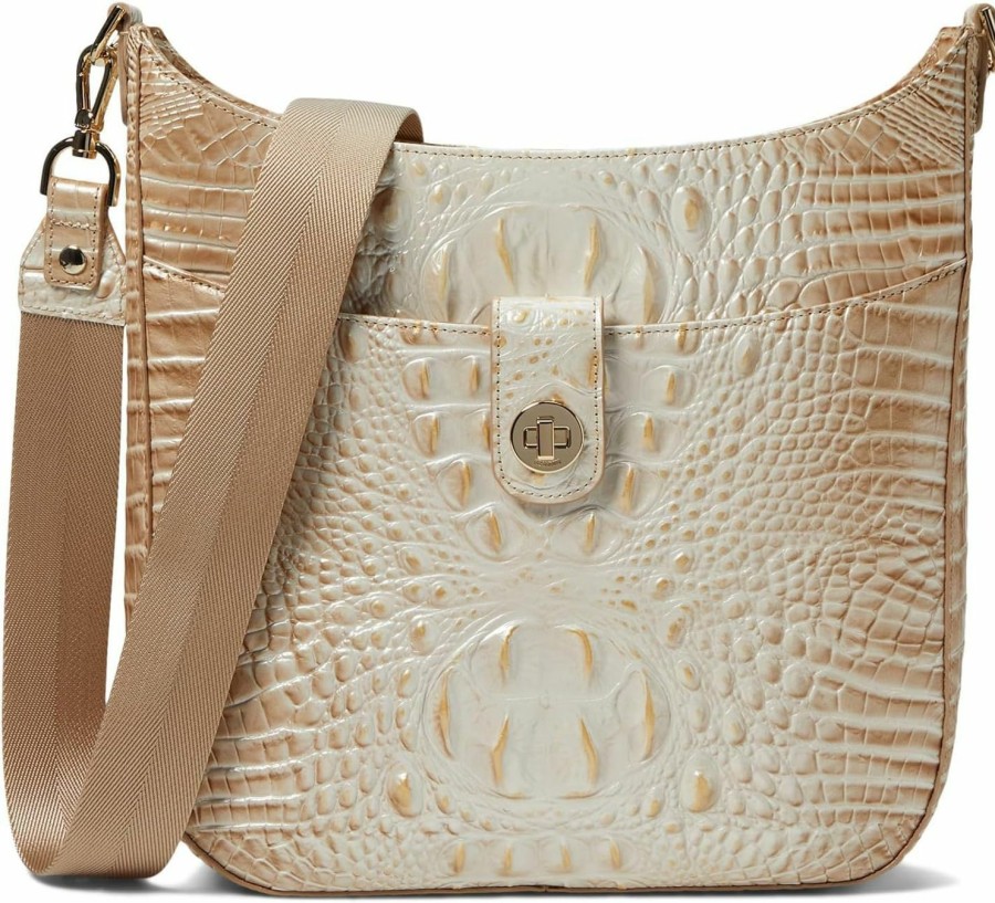 BRAHMIN Crossbody Handbags | Brahmin Leia Crossbody, Contour