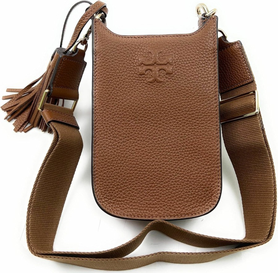 Tory Burch Crossbody Handbags | Tory Burch Women'S Thea Cellphone Crossbody (Moose)