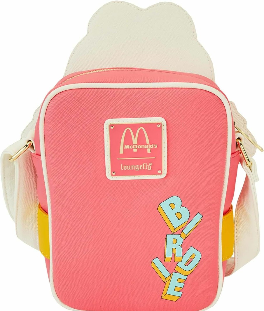 Loungefly Crossbody Handbags | Loungefly Mcdonald'S Birdie The Early Bird Crossbuddies Cosplay Crossbody Bag