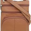 Roma Leathers Crossbody Handbags | Roma Leathers Crossbody