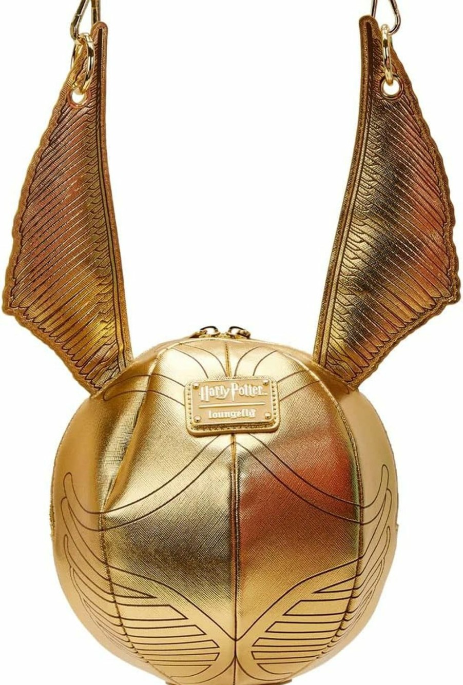 Loungefly Crossbody Handbags | Loungefly Harry Potter Golden Snitch Crossbody Bag