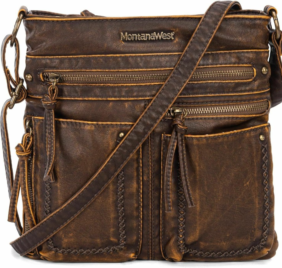 Montana West Crossbody Handbags | Montana West Crossbody Bag For Women Shoulder Multi Pocket Purse Ladies