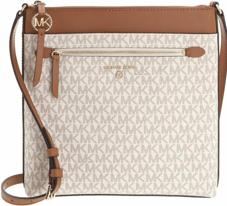 Michael Kors Crossbody Handbags | Michael Kors Jet Set Charm Large North/South Flat Crossbody