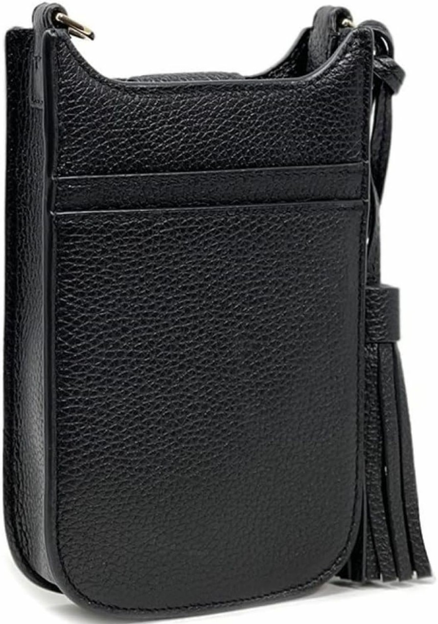 Tory Burch Crossbody Handbags | Tory Burch Women'S Thea Cellphone Crossbody (Black)