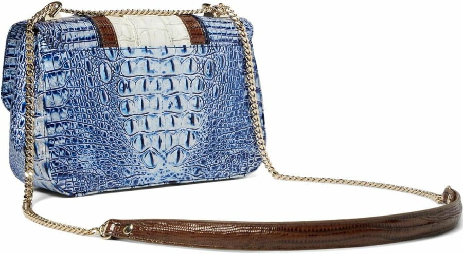 BRAHMIN Crossbody Handbags | Brahmin Rosalie, Coastal Blue