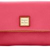 Dooney & Bourke Crossbody Handbags | Dooney & Bourke Handbag, Pebble Grain Foldover Zip Crossbody - Hot Pink