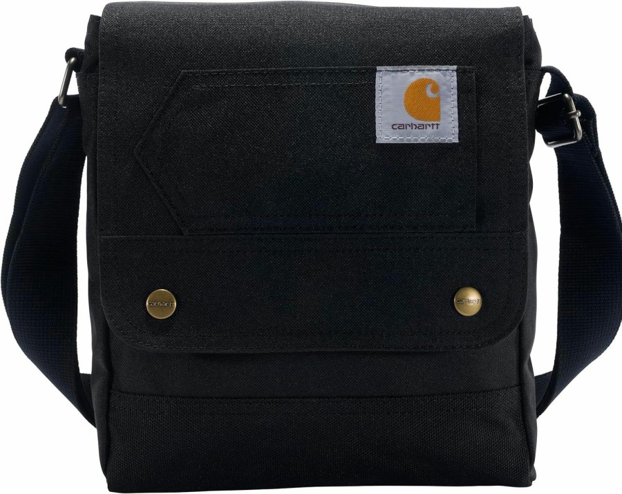 Carhartt Crossbody Handbags | Carhartt, Durable, Adjustable Crossbody Bag With Flap Over Snap Closure