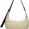 SUANNI Crossbody Handbags | Suanni Nylon Crescent Bag, Lightweight Crossbody Bags For Women Men,Large Hobo Shoulder Purse Casual Dumpling Bag