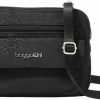 Baggallini Crossbody Handbags | Baggallini Modern Everywhere Mini Crossbody Bag Black Python Emboss