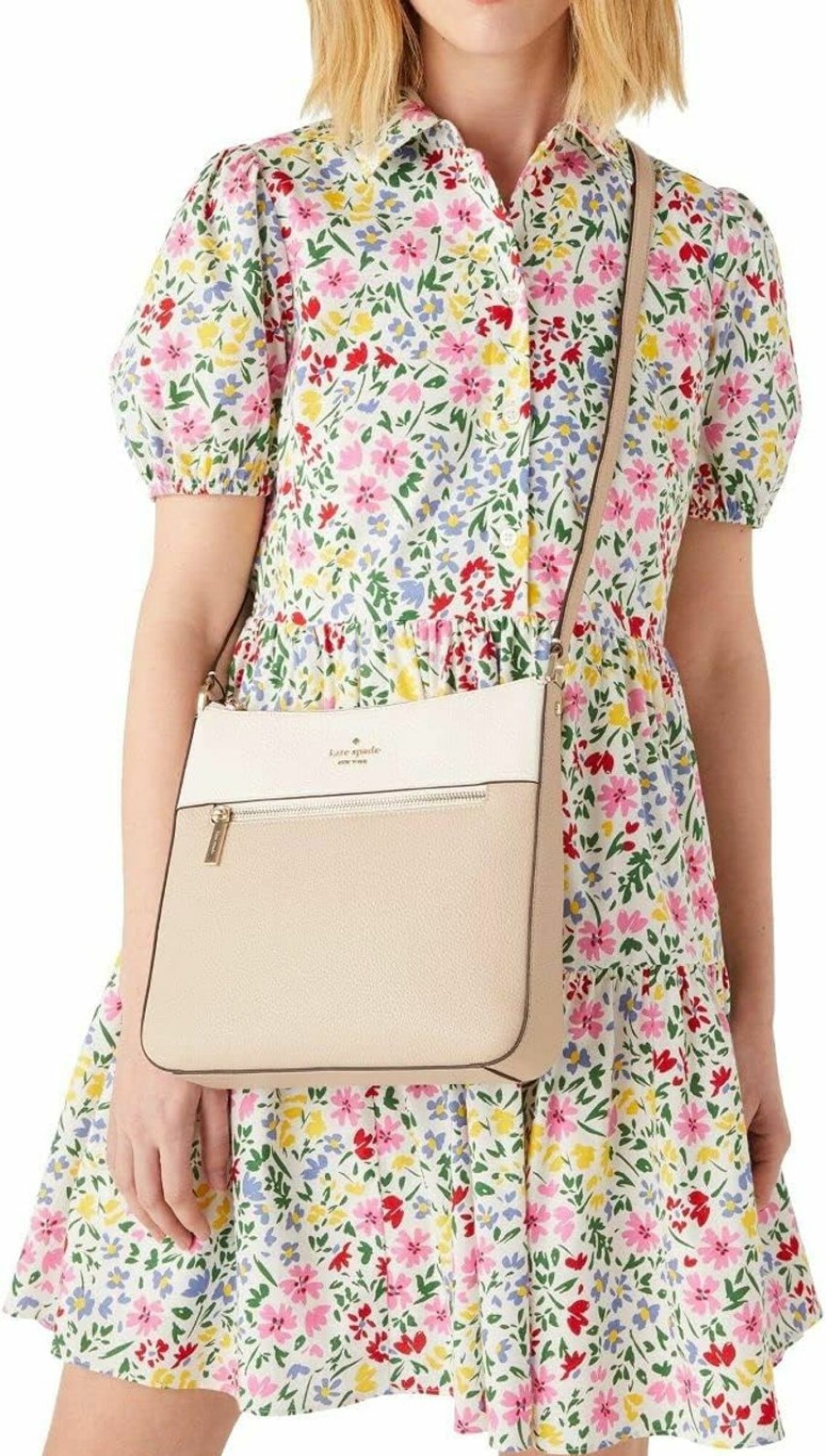 Kate Spade New York Crossbody Handbags | Kate Spade Crossbody Bag For Women Leila Top Zip Purse Handbag For Women