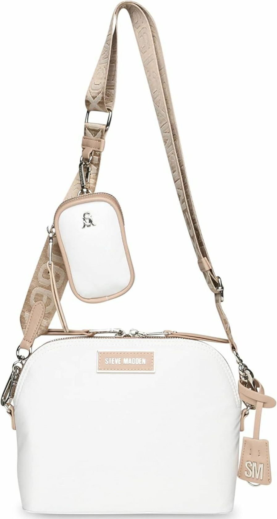 Steve Madden Crossbody Handbags | Steve Madden Farren Nylon Dome Crossbody Bag