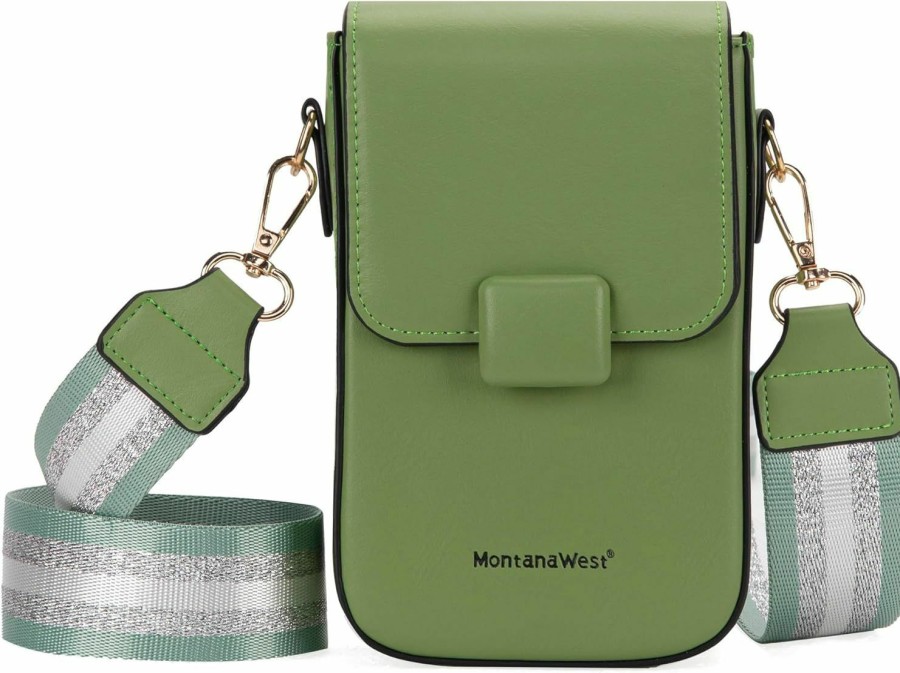 Montana West Crossbody Handbags | Montana West Cell Phone Purse Small Crossbody Bags For Women Cellphone Wallet Bag With Rfid Blocking Credit Card Slots