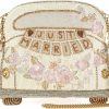 Mary Frances Crossbody Handbags | Mary Frances Just Married, Ivory