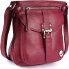 LEDERBUCK Crossbody Handbags | Lederbuck Real Leather Soft Small Womens Crossbody Handbags & Purses - Premium Sling Crossover Shoulder Bag