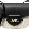 Michael Kors Crossbody Handbags | Michael Kors Reed Small Logo And Leather Crossbody Bag