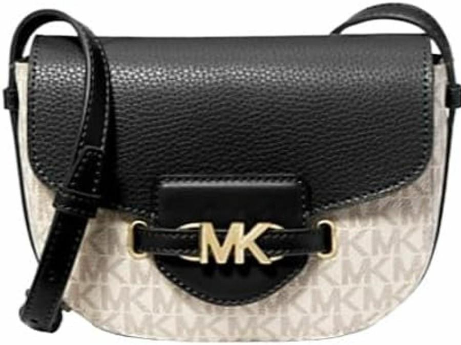 Michael Kors Crossbody Handbags | Michael Kors Reed Small Logo And Leather Crossbody Bag