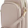 Mali+Lili Crossbody Handbags | Mali+Lili, Josie Triple Zip Crossbody Bag, Stone