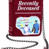 Hot Topic Crossbody Handbags | Beetlejuice Handbook For The Recently Deceased Crossbody Bag