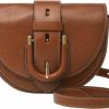 Fossil Crossbody Handbags | Fossil Women'S Harwell Leather Small Flap Crossbody Purse Handbag For Women