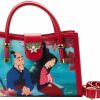 Loungefly Crossbody Handbags | Loungefly Disney: Mulan Princess Scene Crossbody Bag