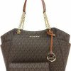 Michael Kors Crossbody Handbags | Michael Kors Jet Set Travel Large Chain Shoulder Tote Bundled With Trifold Wallet