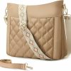 EPEDAL24 Crossbody Handbags | Epedal24 Quilted Crossbody Bags For Women, Womens Crossbody Purse Quilted Puffer Bag With 2Pcs Unique Pattern Strap