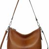 HESHE Crossbody Handbags | Heshe Leather Purses Women'S Shoulder Handbags Hobo Purses Crescent Bag Medium Fashion Designer Crossbody Bags Sling Bags