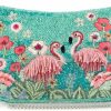 Mary Frances Crossbody Handbags | Mary Frances Flirty Flamingos, Multicolor