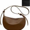 VIEOAGEO Crossbody Handbags | Crescent Crossbody Bags For Women Trendy Dumpling Bag Half Moon Soft Vegan Leather Shoulder Waist Chest Bag