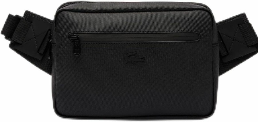 Lacoste Crossbody Handbags | Lacoste Naos Reporter Bag, Black