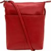 ili New York Crossbody Handbags | Ili New York Leather Mini Sac Crossbody - Genuine Leather Crossbody Bag With Rfid Blocking And Zipper Enclosed Pockets