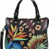 Anna by Anuschka Crossbody Handbags | Anna By Anuschka Hand-Painted Leather