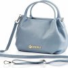 Baroncelli Crossbody Handbags | Baroncelli Italian Leather Purse For Women Genuine Soft Leather Medium Size Shoulder Crossbody Bag Made In Italy