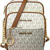 Michael Kors Crossbody Handbags | Michael Kors Jet Set Travel Medium Logo Crossbody Bag With Matching Logo Coin Pouch