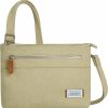 Travelon Crossbody Handbags | Travelon Heritage Anti-Theft Small Crossbody, Natural