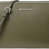 Michael Kors Crossbody Handbags | Michael Kors Women'S Jet Set Item Lg Crossbody