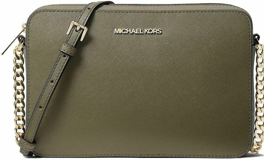 Michael Kors Crossbody Handbags | Michael Kors Women'S Jet Set Item Lg Crossbody