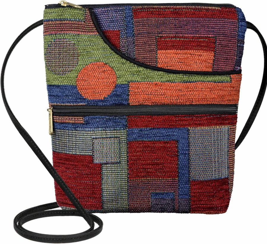 Danny K. Crossbody Handbags | Danny K. Women'S Tapestry Bella Purse Crossbody Handbag, Adjustable Cord, Handmade In Usa